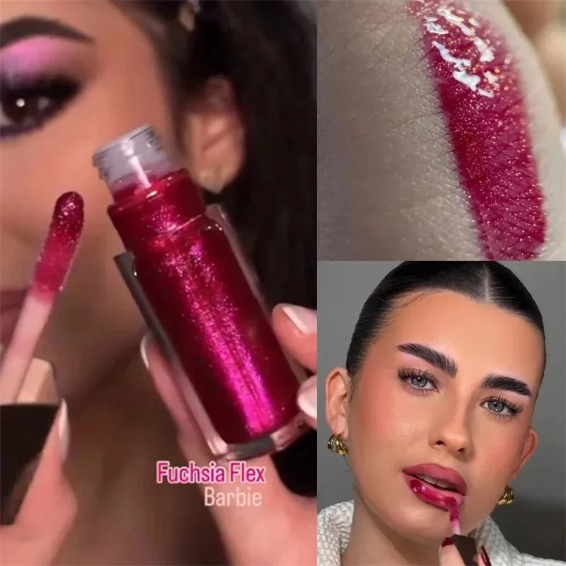 Fashionable and Fresh Fenty Beauty Lip Gloss Multi-color Shiny Transparent Liquid Lipstick Beginner Essential Lipstick Cosmetics