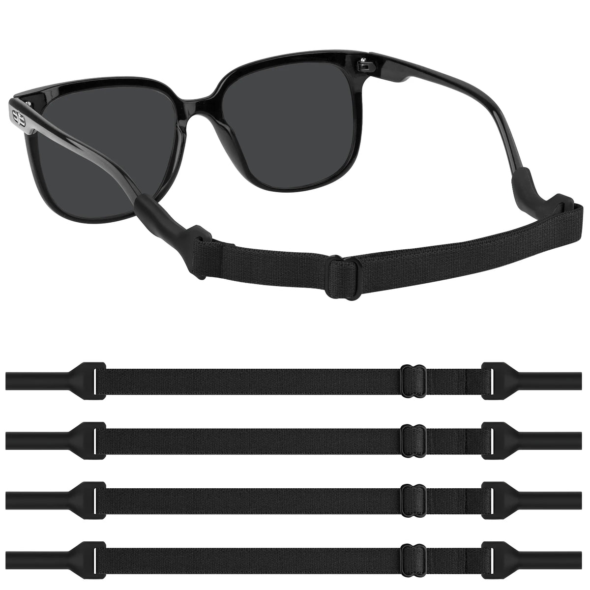 1-6pcs Eyeglass Anti-Loss Lanyard Sports Glasses Elastic Rope Chain For Kids Adult Glasses Elasticity Strap Retainer Cord Holder
