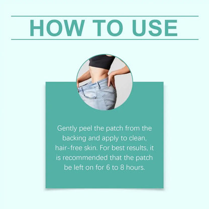 30 PATCHES Unpuff Patches Supports Digestive Comfort IFluid Balance Regulating Insulin Secretion Suppressing Appetit Breathable