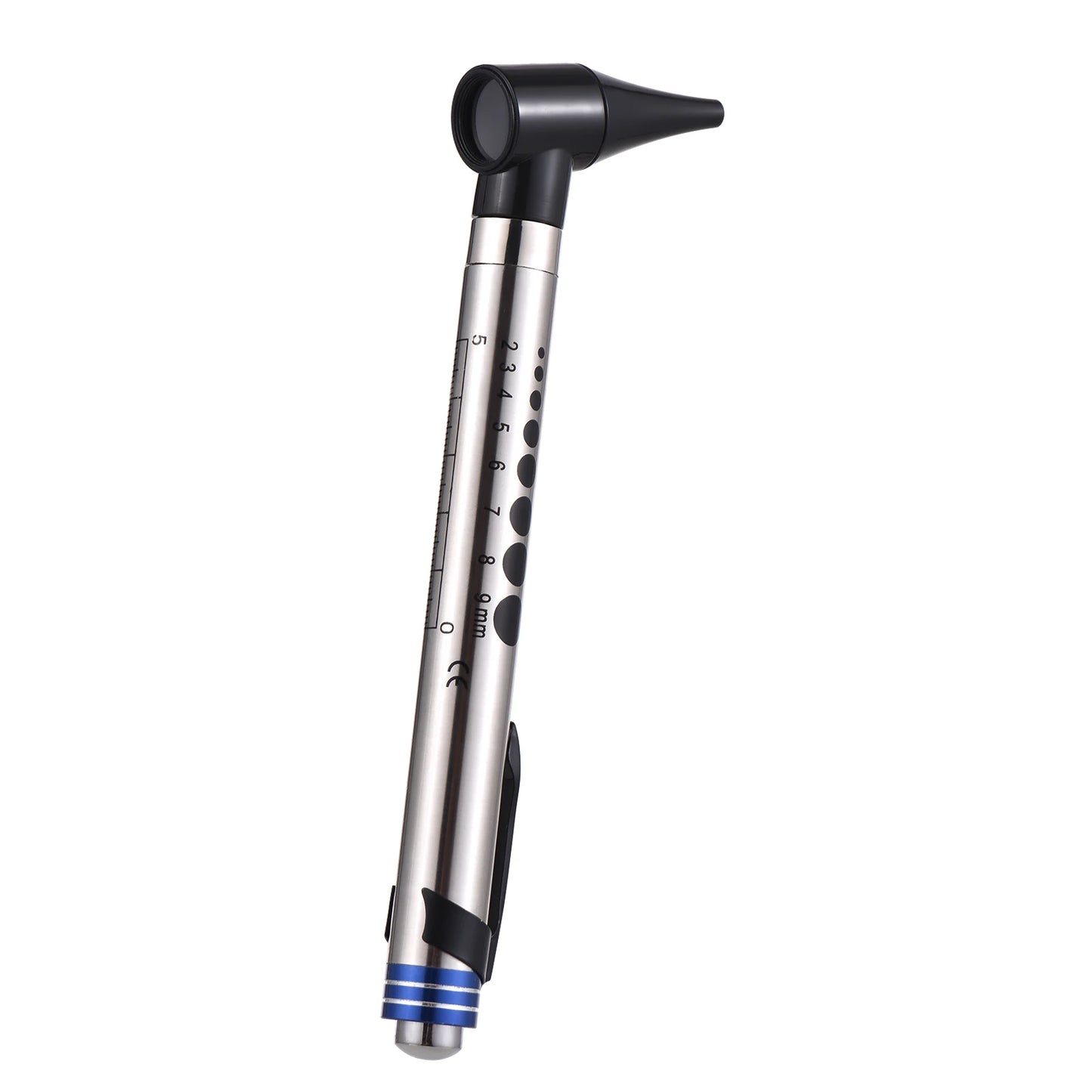 2 in 1 Otoscope and Eyes Diagnostic Tool Kit with LED Light 4mm Replaceable Ear Tips Optical Otoscope Ears Diagnostic Supplies