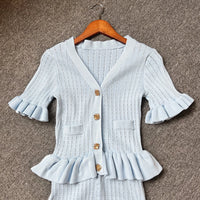 Short Sleeve Blue