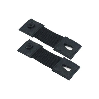 1pair Collar Extension Buckles Multi-functional Button Adjustable For Shirt Suit Tie Neck Reusable Flexible Buckle Accessories