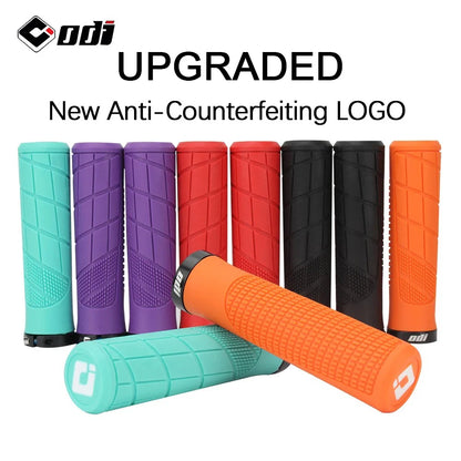 ODI Bicycle Grips MTB Lock-on Shockproof Bike Handlebar Cover Anti-Slip Mountain Bike Folding Balance BMX DH Cycling Accessories
