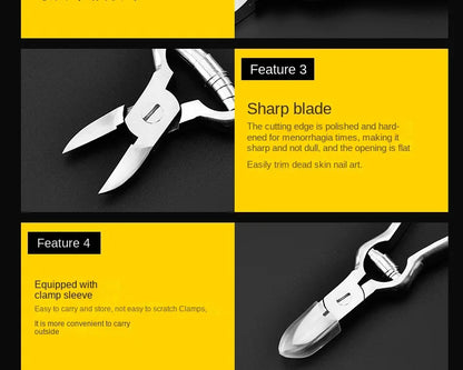 Nail Cuticle Nipper Scissors Stainless Steel Manicure Colorful Clipper Dead Skin Remover Pedicure Pliers