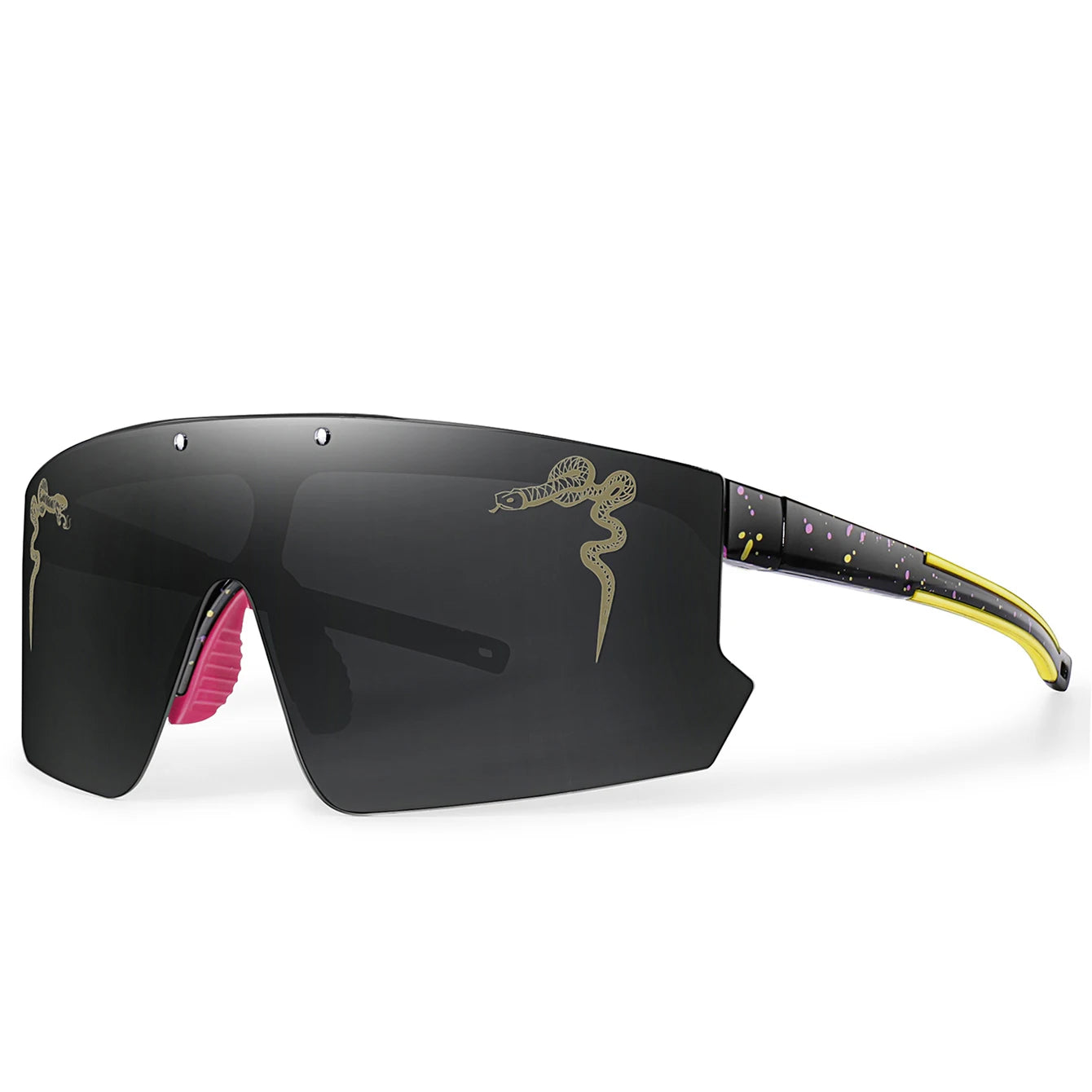 Fashion Shades Windproof Sports Flip On Eyewear UV400 MTB Goggles for Outdoor Cycling Running Unisex Party Sunglasses
