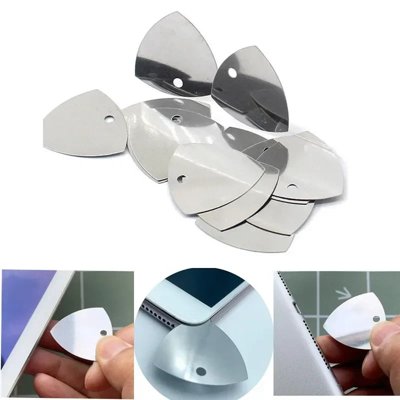 10/20/50PCS Metal Phone Opening Tools Metal Guitar Picks Pry Opener for iPhone iPad Tablet PC Disassemble Repair Tool Kit