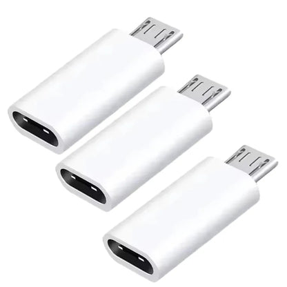Mini Type C To Micro USB Android Charging Adapter Converter for Samsung Xiaomi Huawei Usbc To Microusb V8 Otg Sync Charger Jack