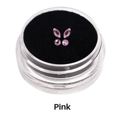 4Pcs/Box Dental Crystal Fashion Teeth Gems Beauty Diamond Tooth Jewelry Ornaments Butterfly Tooth Gems Teeth Jewelry Gem Decor