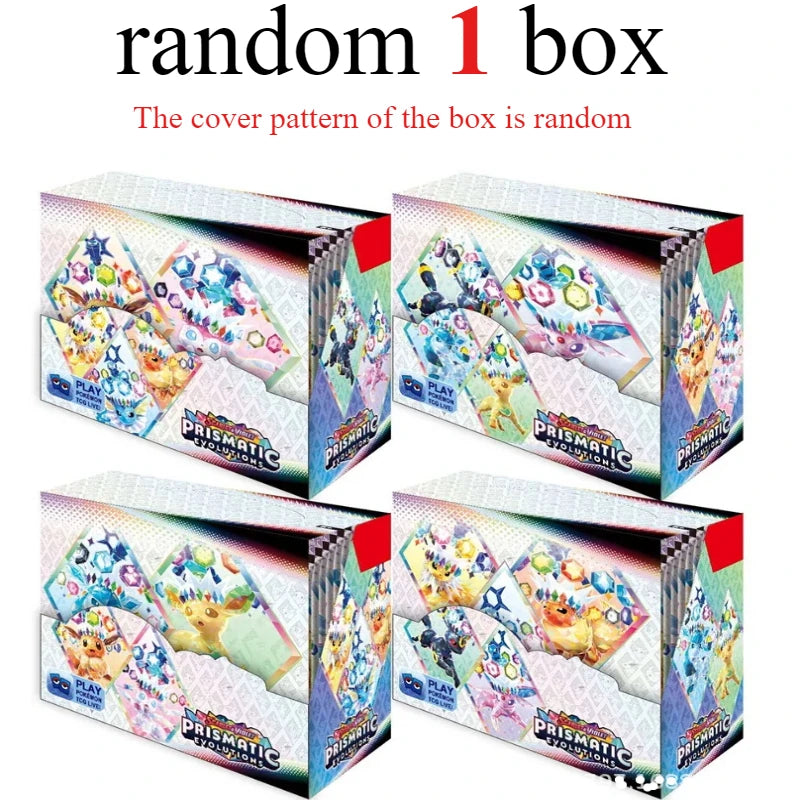 360 units/case Pokémon Scarlet & Violet 151 Prism Scale Fusion Strike English Booster Battle Transaction Gift Card Halloween
