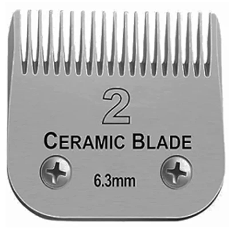 Detachable Pet Dog Cat Grooming Clipper Ceramic Blade Compatible with Most Andis，Oster A5，Wahl KM10 Series Animals Clippers
