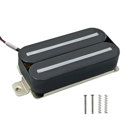 Phrilam Pro Super Power  Electric Guitar Hot Dual Rails Pickup Humbucker Pickup 14.1K Black Guitar Parts