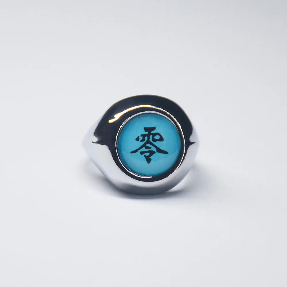 Anime Cosplay Ring Set Akatsuki Itachi Ring For Women Men Metal Finger Jewelry Accessories Cool Best Friend Child Gift