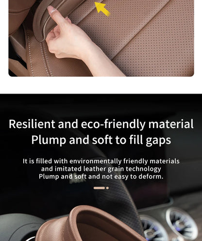 Plug-In Car Seat Gap Filler Elastic EVA Car Seat Crevice Filling Strip Universal Seat Blocker Prevent Dropping Car Accessories