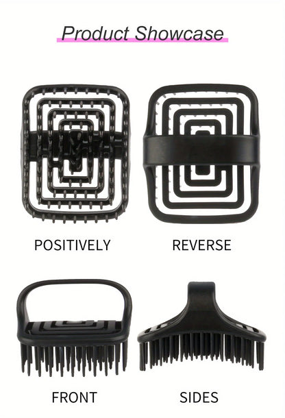 WANMEI Scalp Massage Shampoo Brush - Deep Cleansing & Exfoliation, TPEE Hollow Design, Easy Hair Care