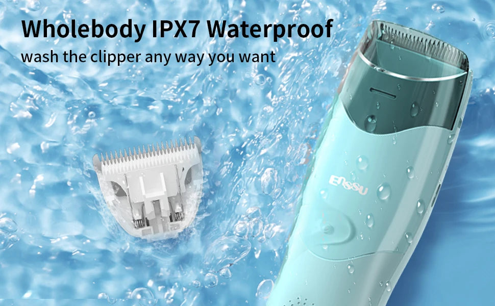 Vacuum Hair Clippers for Kids & Men Rechargeable Cordless Hair Cutting Machine with Safe Ceramic Blade Waterproof Hair Trimmers