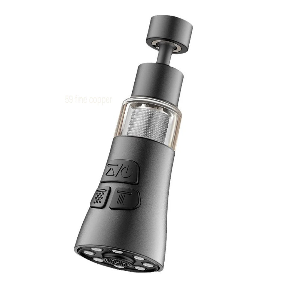 360° Rotate Kitchen Faucet Extender With Filter Function Universal Aerator Splash Filter Washbasin Faucet Bubbler Nozzle Aerator
