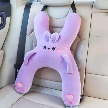1PCS Cute Car Neck Pillow Safety Sleep Prevent Leaning Head Back Car Sleeping Neck Head Support Comfort Travel Pillow