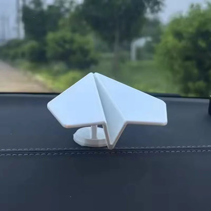 Unique Auto Turning Airplane Model Decor Car Dashboard Airplane Drift Rotating Ornaments Car Interior Center Console Decoration