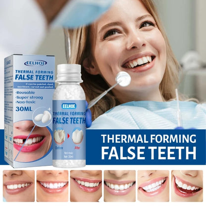 Resin 10ml/20ml/30ml Temporary Tooth Repair Teeth Gaps False Teeth Solid Glue Denture Adhesive Teeth Whitening-Tooth Beauty