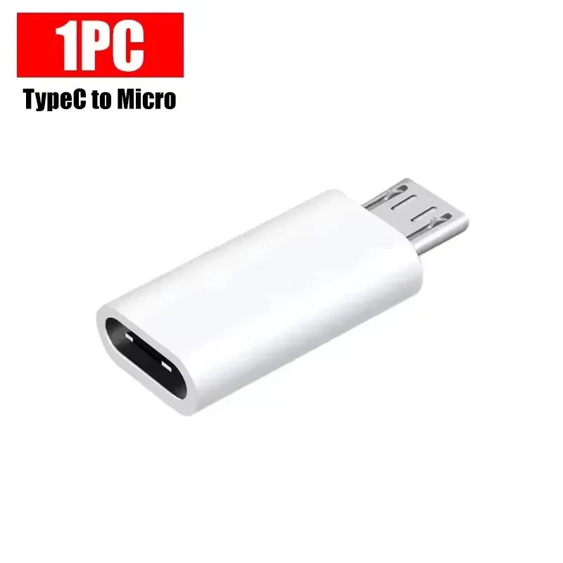 USB Type-C Adapter Type C To Micro USB Female To Male Converters For Xiaomi Samsung Charger Data Cable USBC USB C Adapter