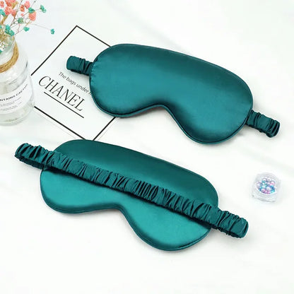 Soft Silk Sleep Mask Eye Masks Coversfor Sleep 100% Blackout Zero Eye Pressure Blindfold with Adjustable Strap Mask Eye Patch