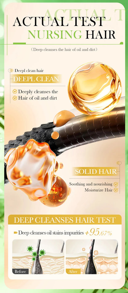 Tea tree essential oil plant shampoo is refreshing, oil controlling, dandruff reducing, and strong for hair. Handmade shampoo wi