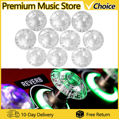 MOOER 10pcs SHROOMS Footswitch Toppers Candy Plastic Bumpers Electric Guitar Effects AccessoriesPedal Protector Guitar Pedal
