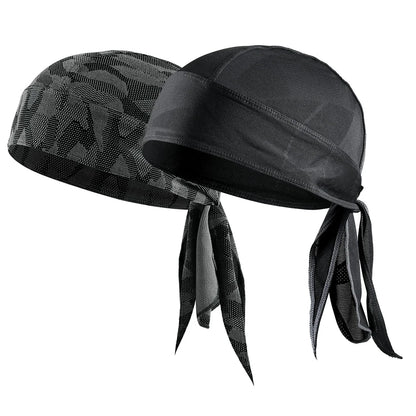 Summer Breathable Running Caps Pirate Hat Outdoor Sport Sun Protection Headscarf Cycling Helmet Liner Quick Dry Beanies Bandana