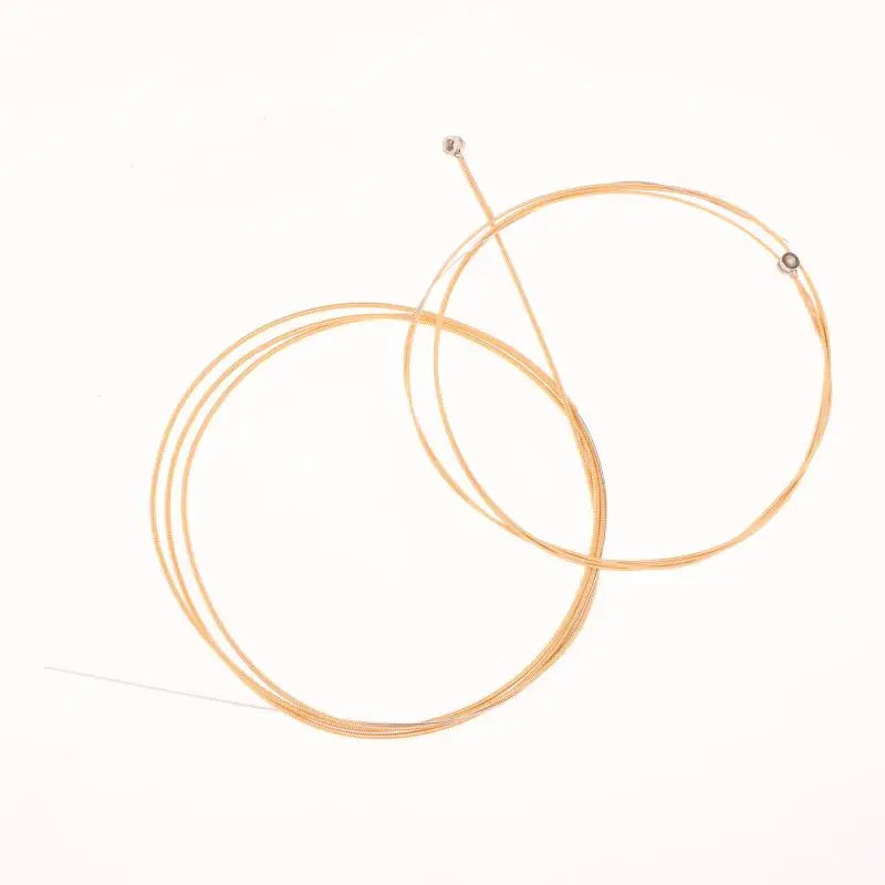 {MAX-114} 1 Pcs Smooth-Feel Non-Oxidation Acoustic Guitar Strings Set - Ideal For Ballad & Ethnic Plucked Instruments