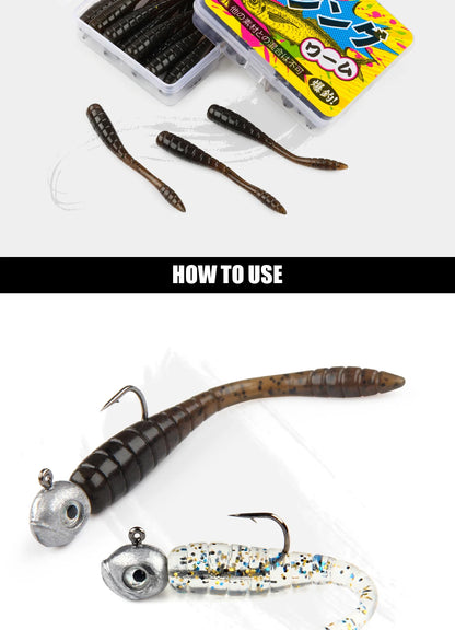 Spinpoler 4.8cm Ajing Soft Fishing Lure Mini Plastic Bait Tpr Rockfishing Stream River Sea Smaller Predators Drop Shot Tackle
