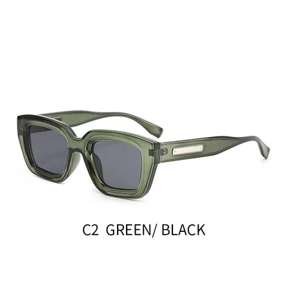 2023 Retro Square Sunglasses UV400 Protection Fashion Eyewear for Men Women Outdoor Shades