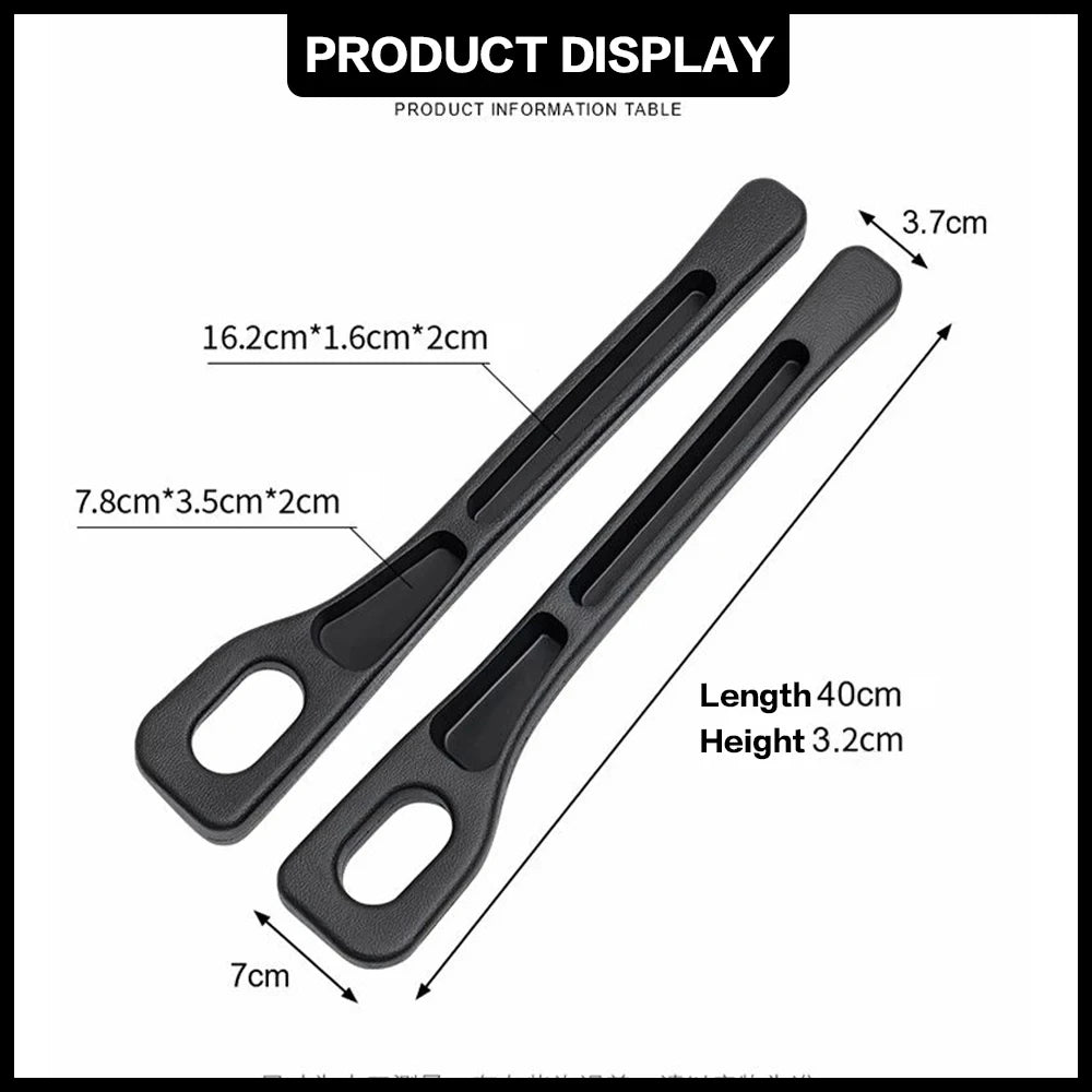 2PCS Car Seat Gap Filler Between Seats Console Organizer Seat Crevice Storage Box Bag Decoration Interior Auto Accessories