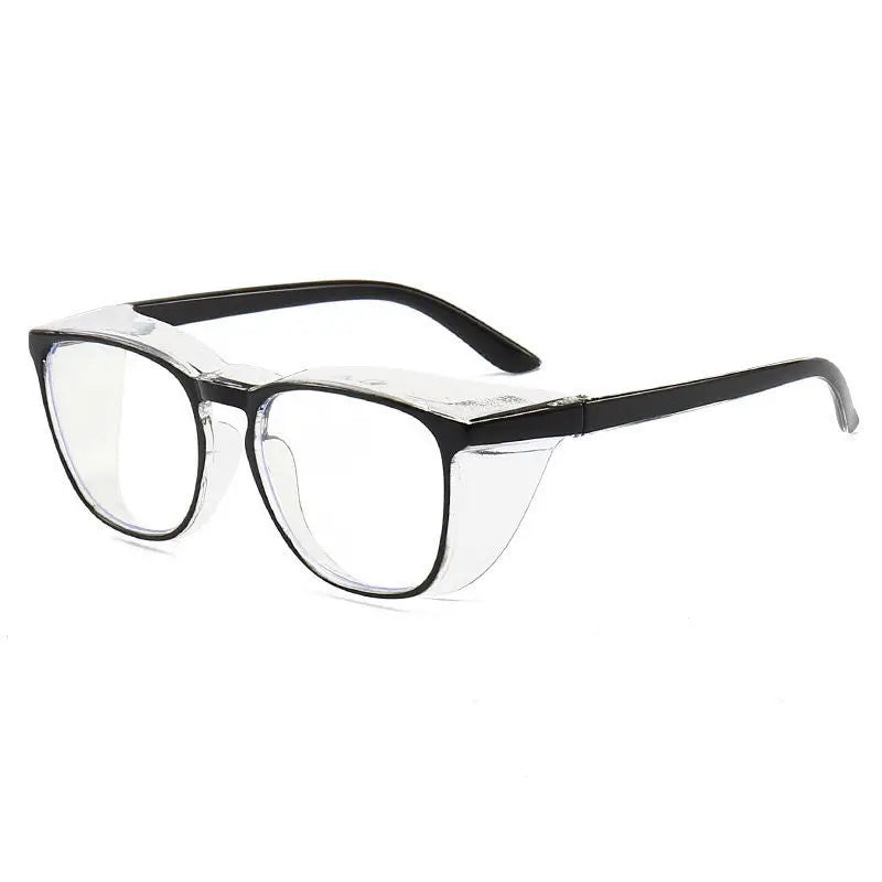 SEAMETAL Anti Blue Light Glasses Lightweight PC Frames Square Clear Lens Glasses Anti Pollen Safety Goggles Eyewear Accessories