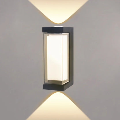 Led Wall Lamp Outdoor Indoor Waterproof Surface Mounted LED Up and Down Wall Light Porch Garden AC85-265V