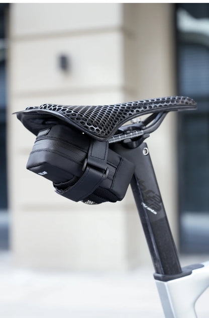 ESLNF Bike Saddle Bag Waterproof Mountain Road Bicycle Tail Bag Bike Under Seat Pack Cycling Tools Bag