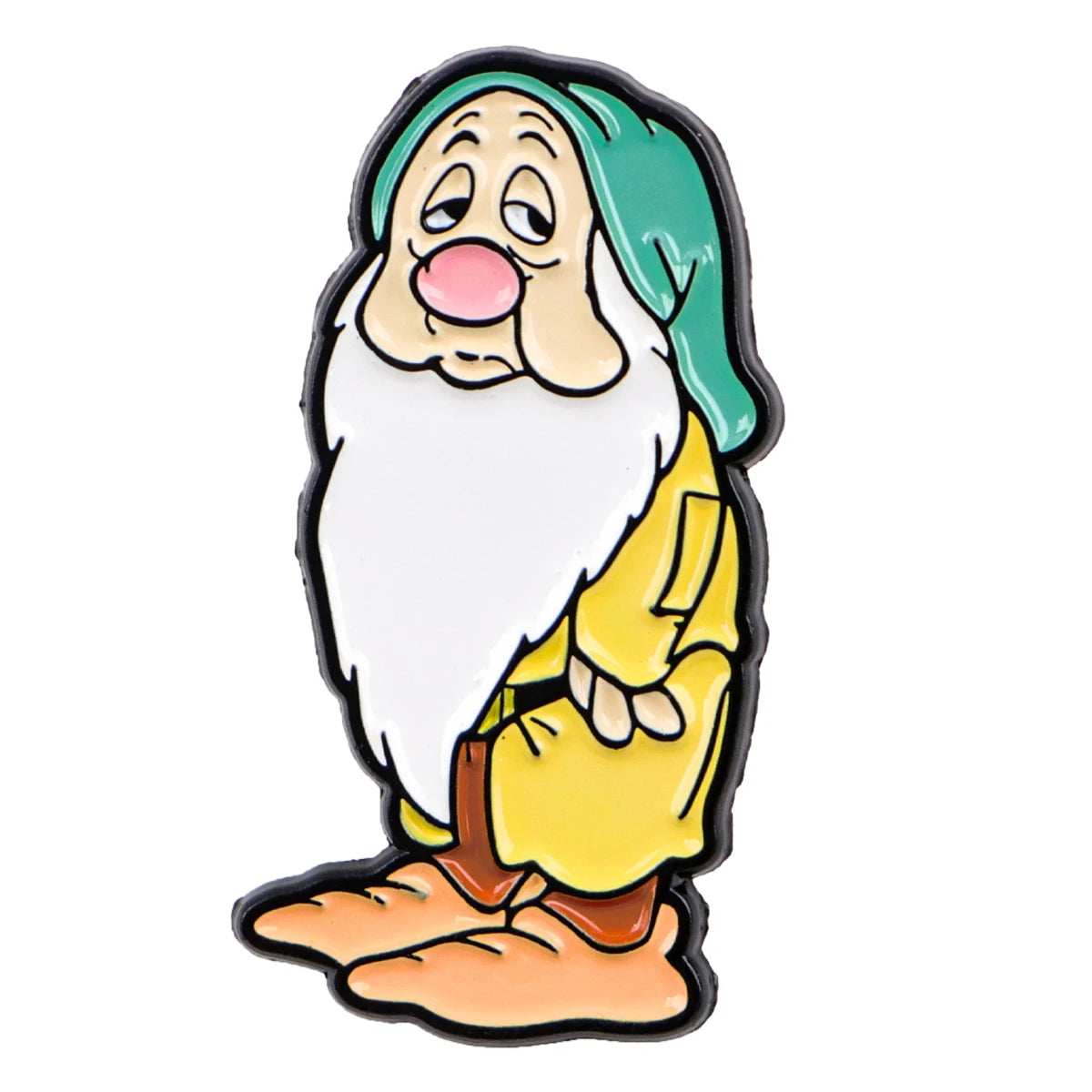 Funny Witch Enamel Pin Cartoon Old Men Brooch For Coat Women's Brooches Fashion Lapel Badges Jewelry Gift for Friends