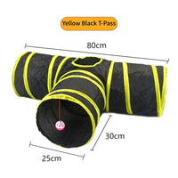 Yellow T tunnels