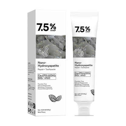 Nano Hydroxyapatite Toothpaste Remover Coffee Tea Stain Improve Bad Breath Prevent Caries Teeth Whitening Toothpaste Products