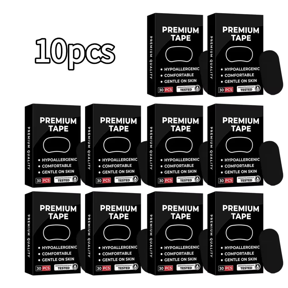 10/5/3/1pcs Closed Mouth Sleep Elastic Tape Stop Snoring Sleep Glue Tape Sleep Open Mouth Breath Correction Tape Health Care