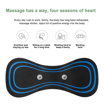10/20Pcs EMS Muscle Stimulator Sticke Neck Massage Patch Replacement Trainer Hip Exerciser Slimming Tens Body Massager Gel Padsr