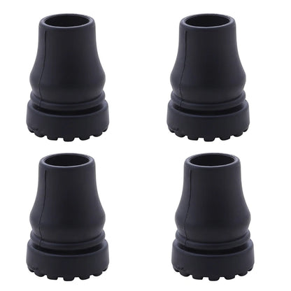 16-22mm Antiskid Walking Stick Crutch Cane Bottom Pads Cover Protector Climbing Hiking Trekking Pole Tip