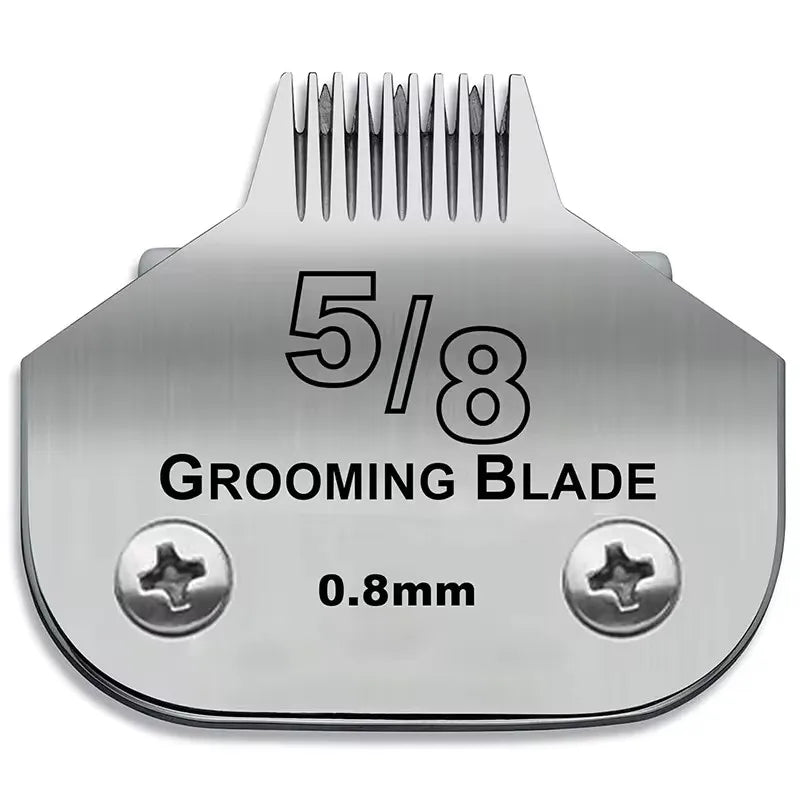 Detachable Pet Dog Cat Grooming Clipper Ceramic Blade Compatible with Most Andis，Oster A5，Wahl KM10 Series Animals Clippers