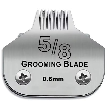 Detachable Pet Dog Cat Grooming Clipper Ceramic Blade Compatible with Most Andis，Oster A5，Wahl KM10 Series Animals Clippers