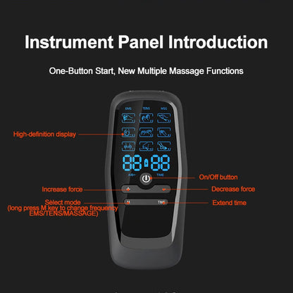 Physiotherapy Tens Muscle Stimulator Electric Acupuncture Body Massage Digital Slimming Machine Electro Stimulator