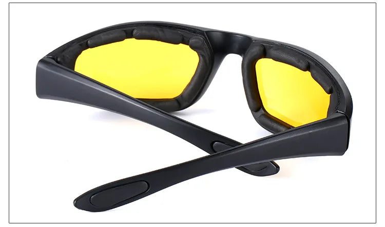 Outdoor Cycling Glasses, Eye Protection, Skiing Glasses, Cs Tactical Sunglasses, Sports Sponge Sunglasses Effectively Block 1pc