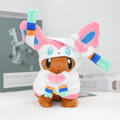 Eevee Cos Umbreon Espeon Jolteon Flareon Glaceon Vaporeon Sylveon Leafeon Plush Toys Stuffed Soft Stuffed Animal Plushies 20CM