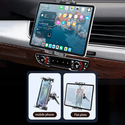 BLALION Car Air Conditioning Port Air Vents Tablet Holder 7-12.9 Inch Folding Screen Cell Phone Holder Universal Car Bracket