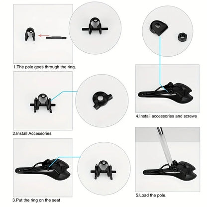 ZHIQIU Colour Bike Saddle Seat Pad Breathable Comfortable Bicycle Fit for Road Bike Fixed Gear Bike