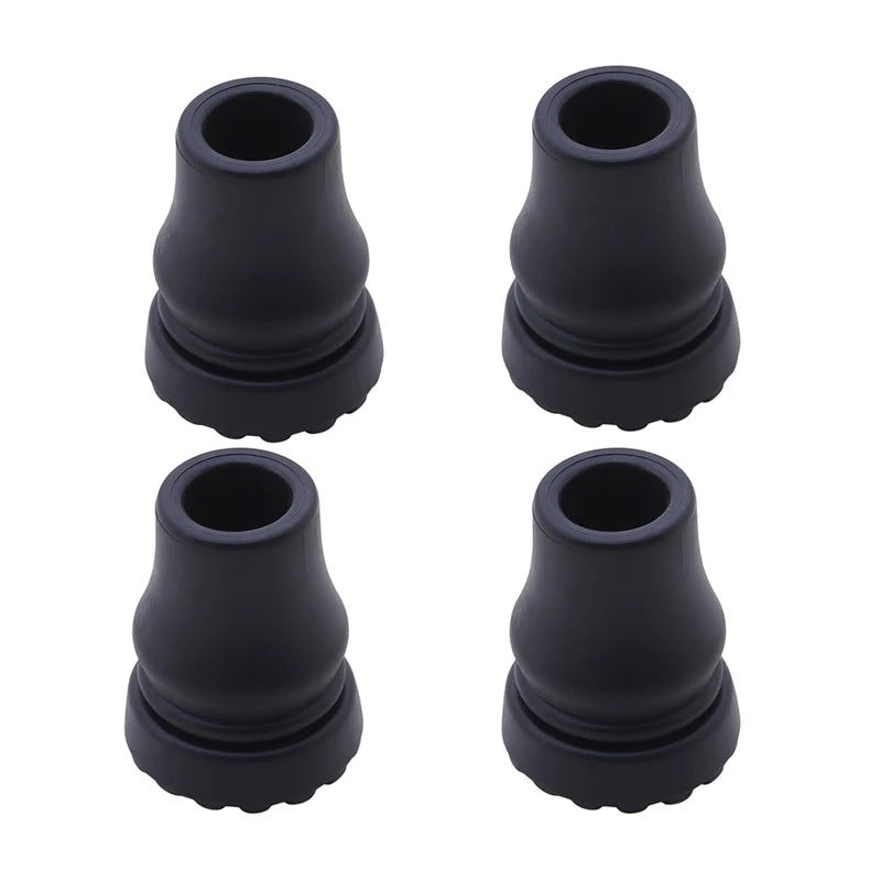 16-22mm Antiskid Walking Stick Crutch Cane Bottom Pads Cover Protector Climbing Hiking Trekking Pole Tip