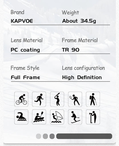 Polarized MTB Cycling Glasses Sports Runing Sunglasses Men Women Bike Bicycle Goggles Skiing Fishing Climbing Eyewear